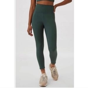 girlfriend collective High-Rise Deep Green Leggings